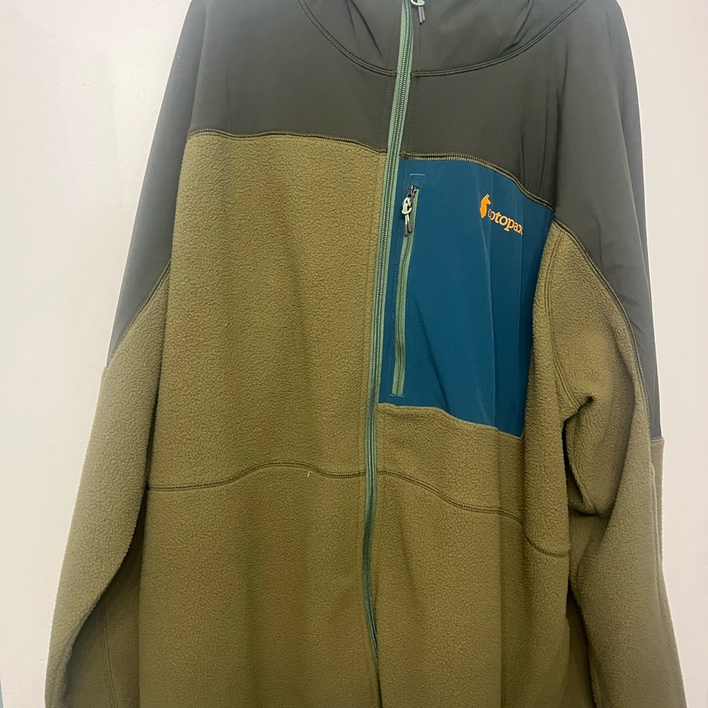 Cotopaxi Olive Fleece Jacket
